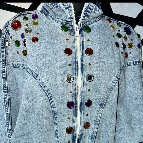 Gem Studded Vintage Jumpsuit - Picture 2 of 6